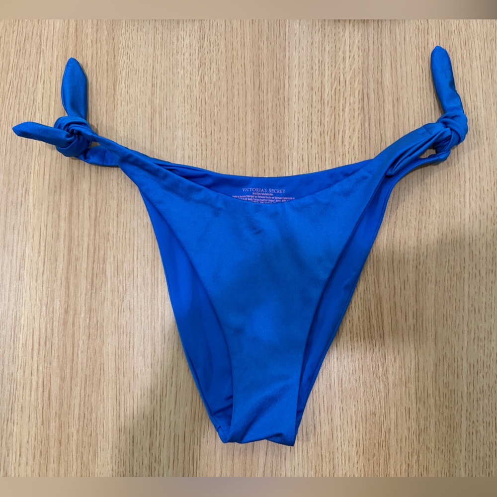 Victoria’s Secret Blue Side Tie Bikini Bottom
